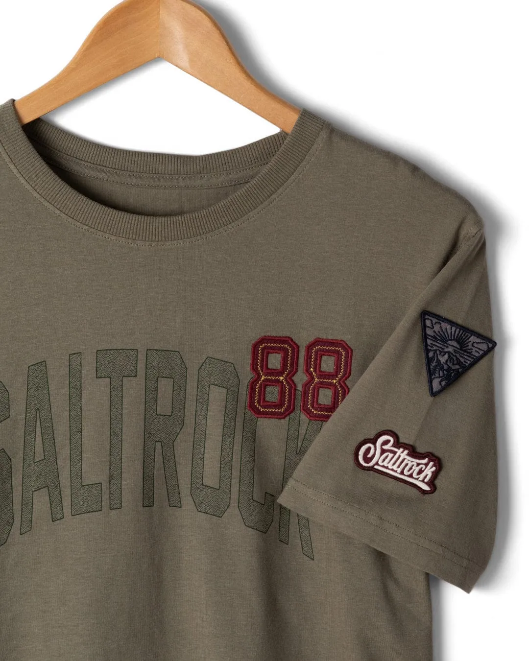 Patch - Mens Short Sleeve T-Shirt - Green Street Trend Look
