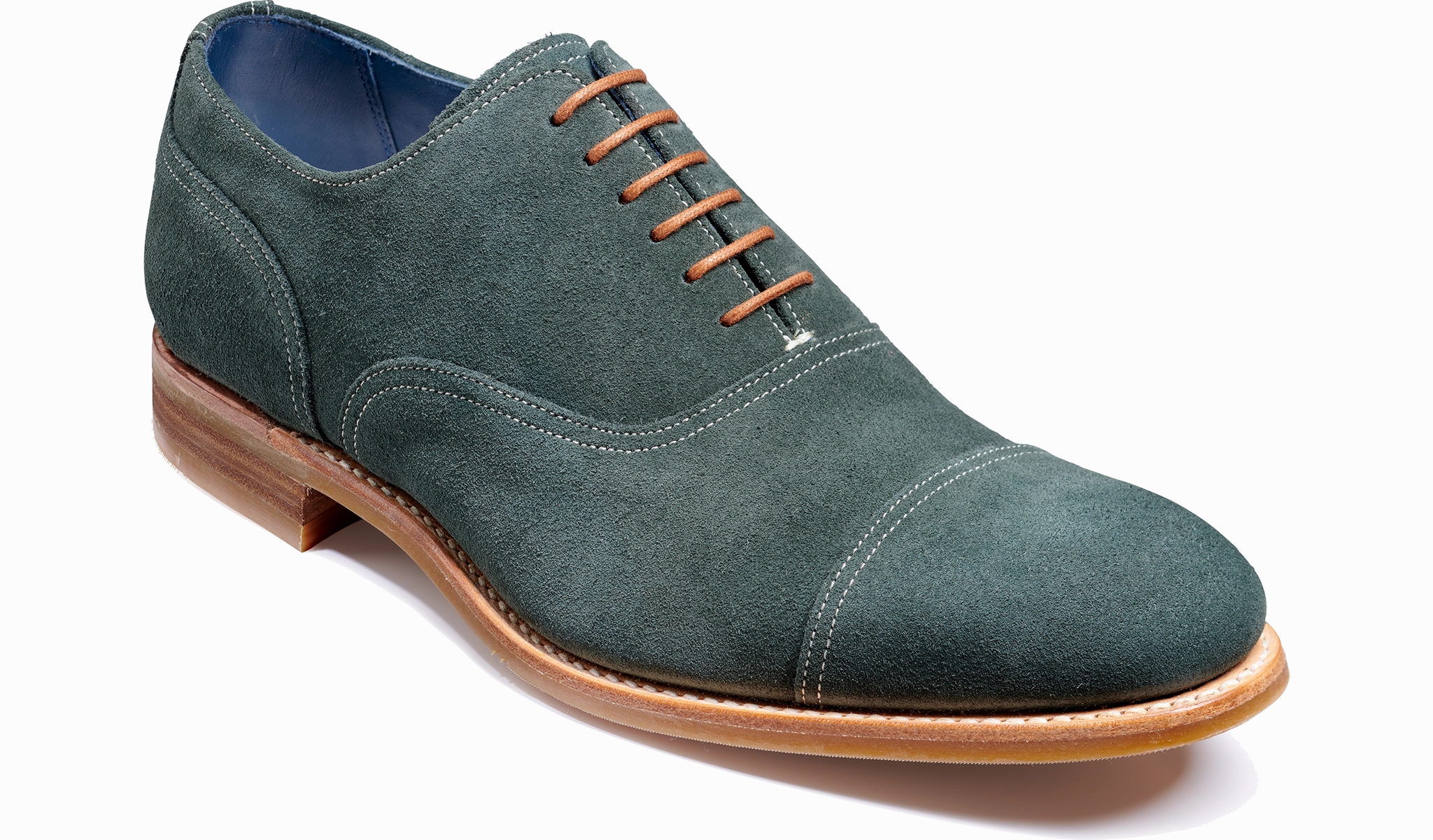 Pullman - Bottle Green Suede Structured Upper Networking Event