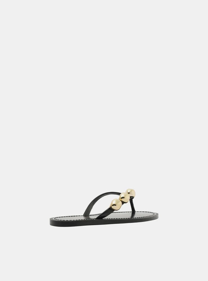 Sunny Leather Flat Help Glow