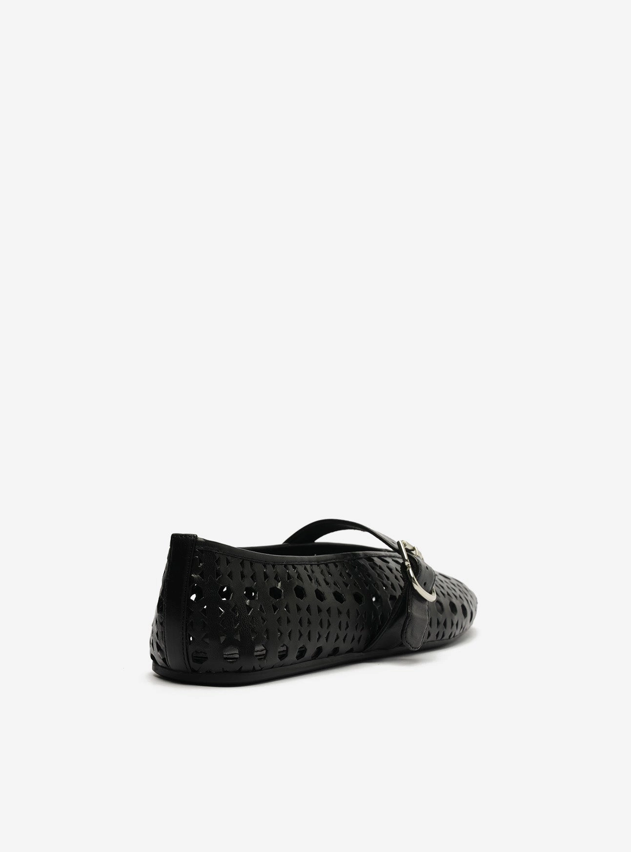 Amber Leather Ballet Travel Friendly Footwear