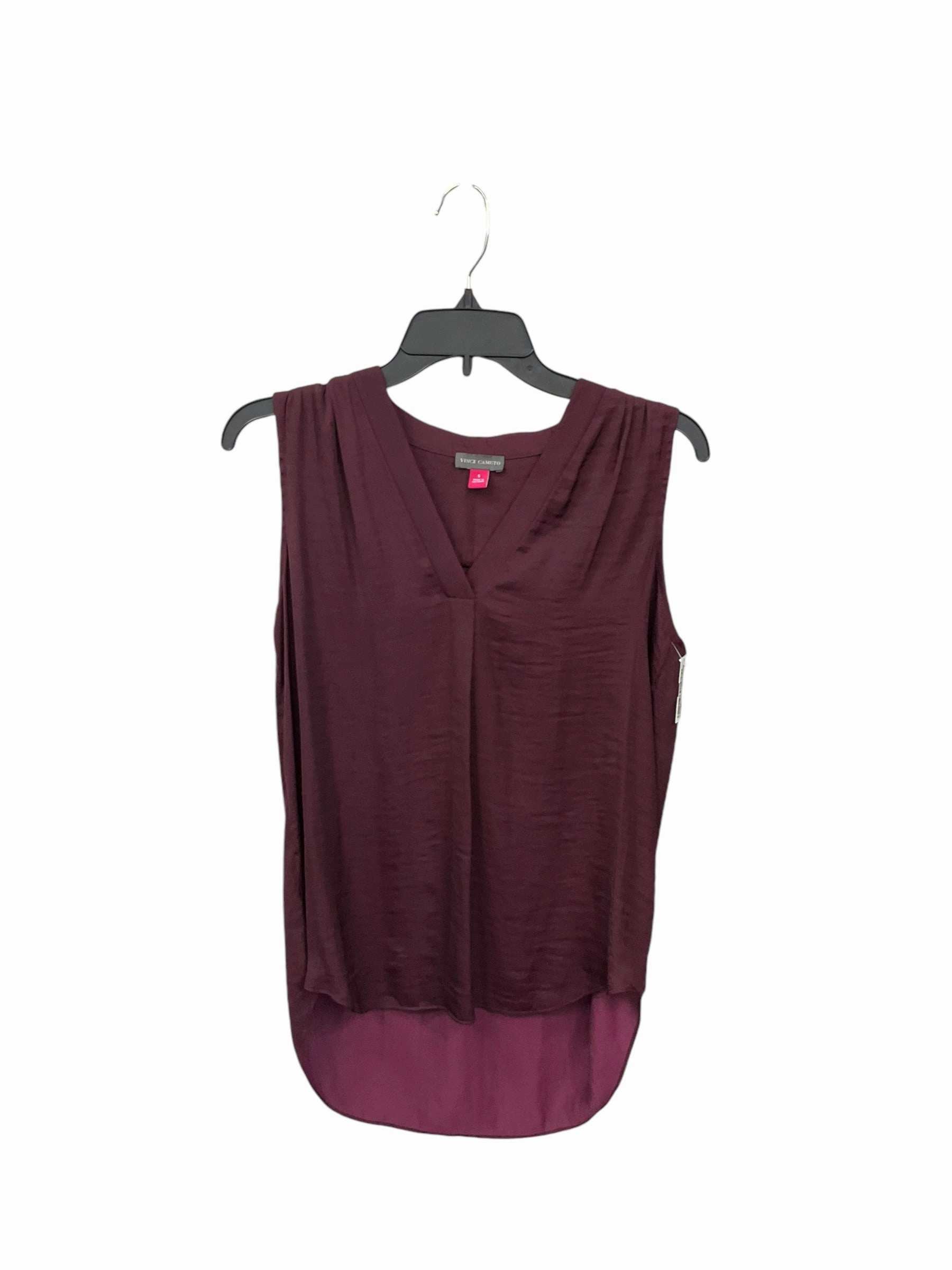 Top Sleeveless By Vince Camuto In Red, Size: S NonFade Dye