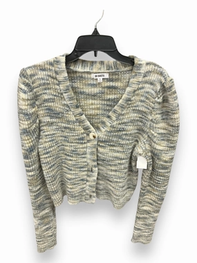 Sweater Cardigan By Bb Dakota In Multi-colored, Size: S Classic Crewneck Design MultiDirectionalStretch
