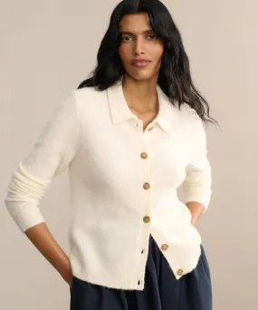 casual knitwear Micro Gauge Knitting Murphy Cardigan