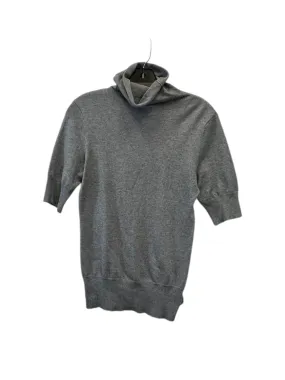Non Toxic Printing Active Layer Fit Top Short Sleeve Designer By Classiques Entier In Grey, Size: S