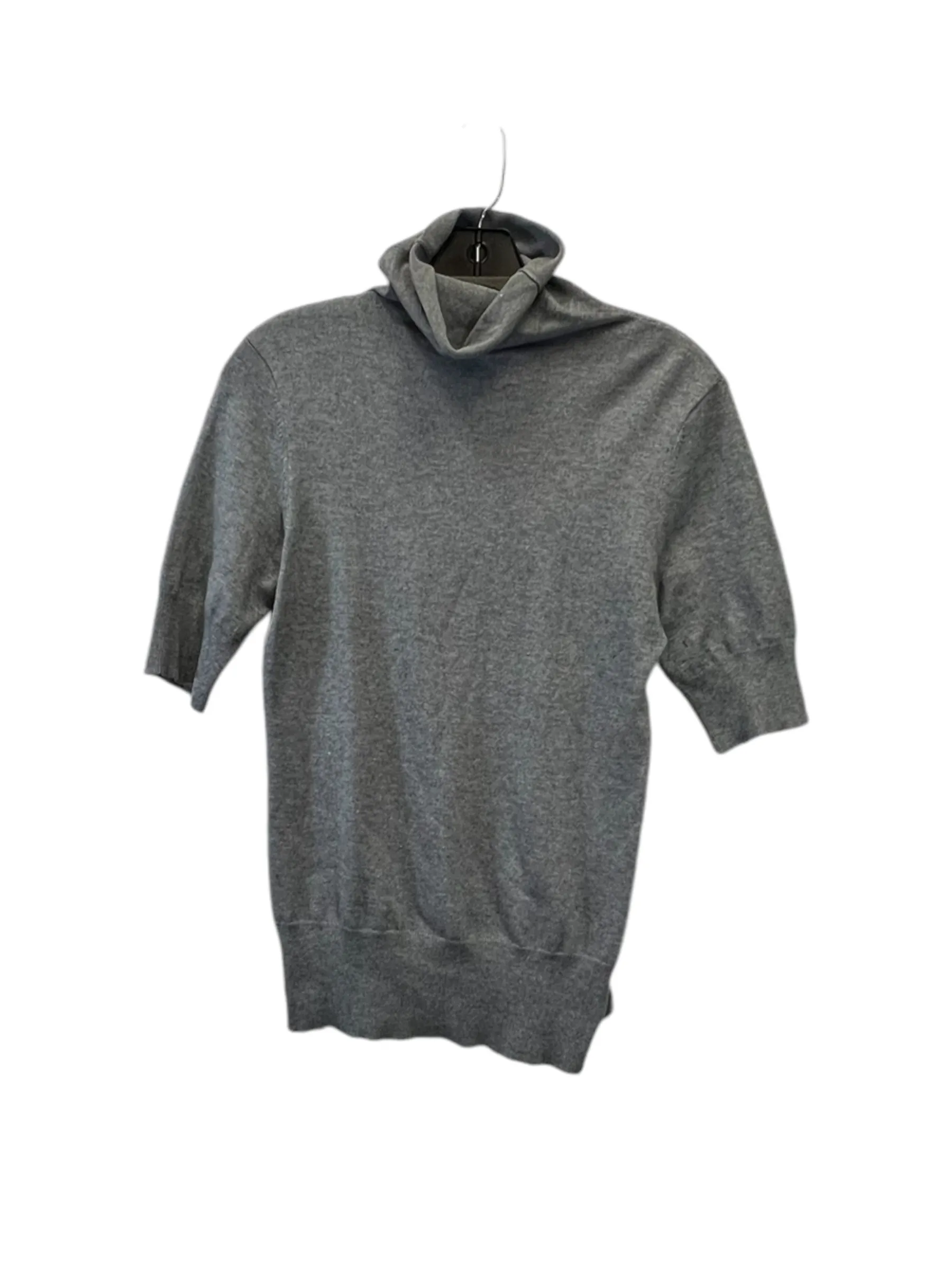 Non Toxic Printing Active Layer Fit Top Short Sleeve Designer By Classiques Entier In Grey, Size: S