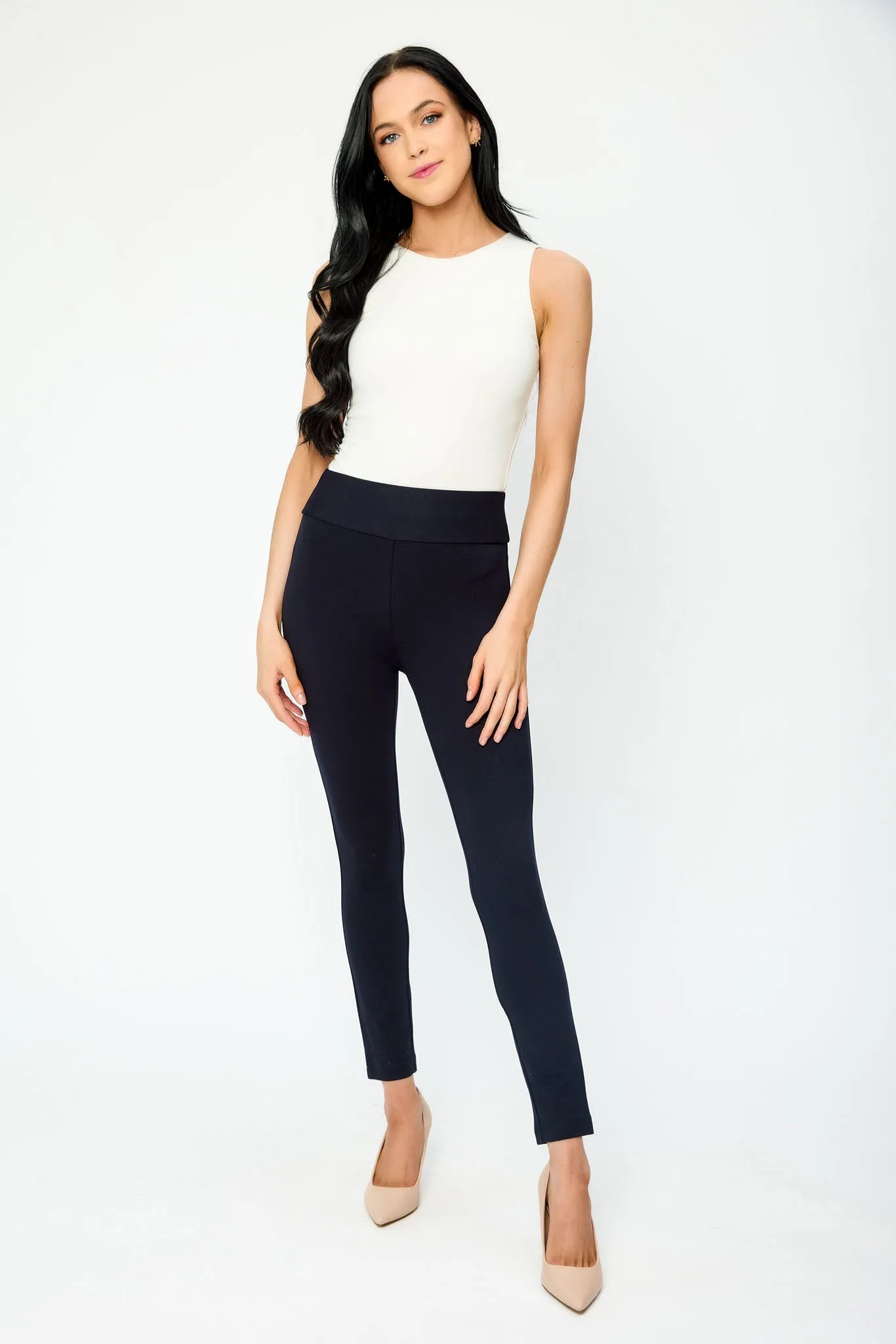 Seriously Slimming? Anklet with Wide Waistband AbrasionResistantPanels Durable Utility