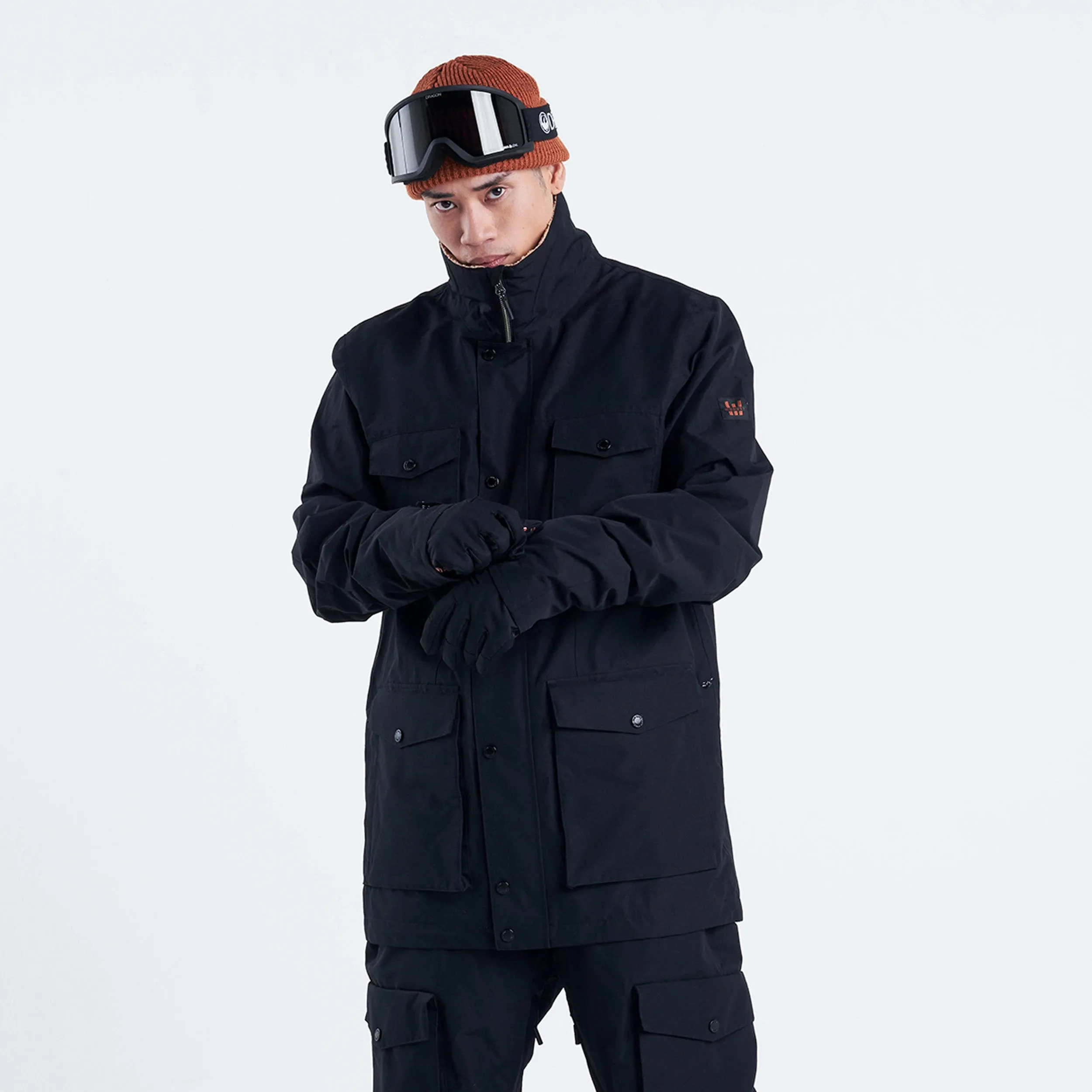 Full Length Zipper Men's Planks x Woodsy 'Yeah Baby' Jacket