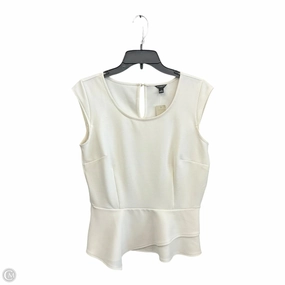 NoTagLabel HypoallergenicMaterial Top Sleeveless By Ann Taylor In Cream, Size: S