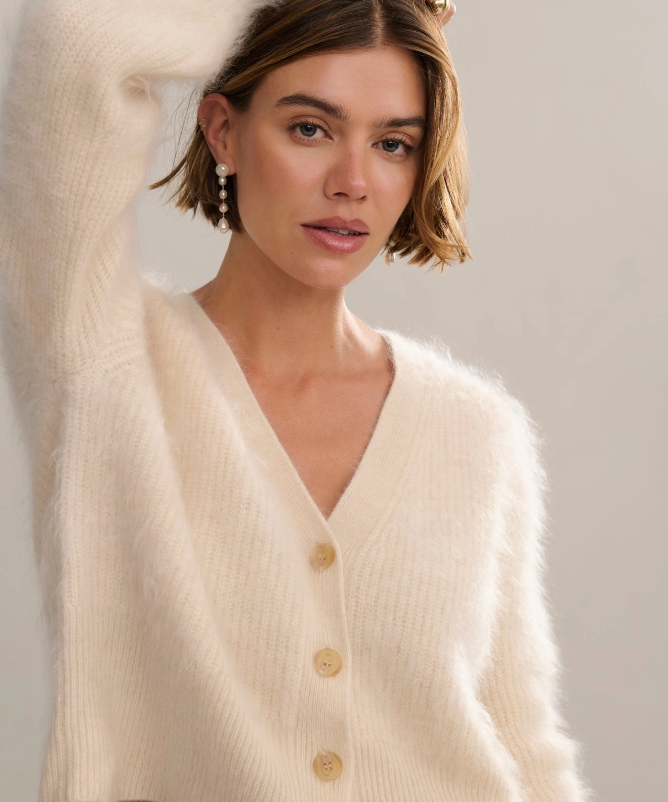 Cozy Wear Design Cashmere Peyton Cardigan