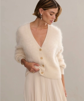 Comfy Wear Fit Cashmere Peyton Cardigan