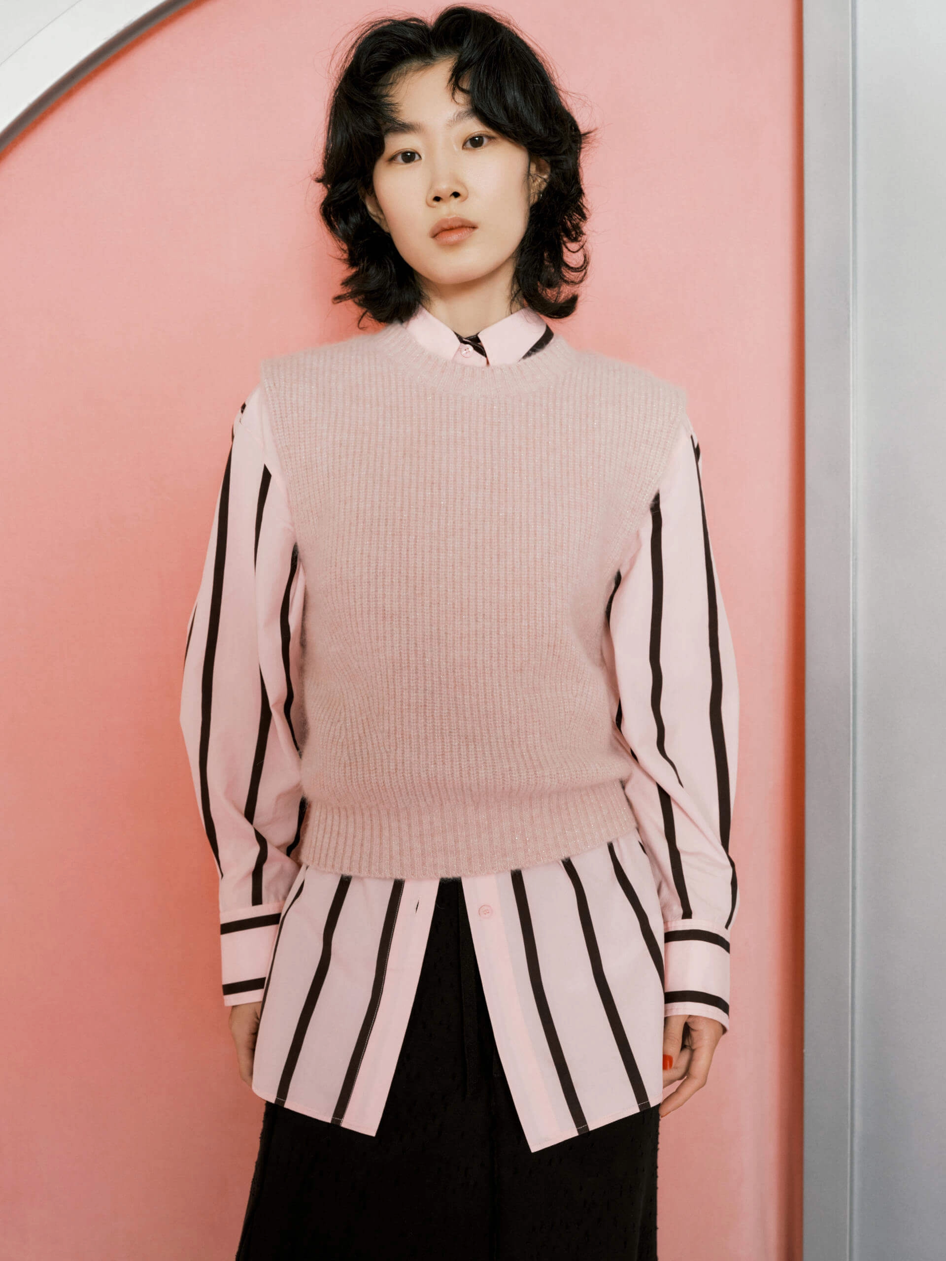 Alpaca Blend Knitted Top Moisture Wicking Technology