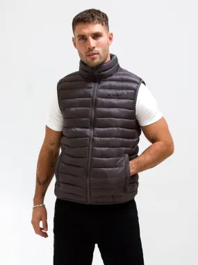 Magnetic Closure System Ellis Lightweight Gilet - Charcoal