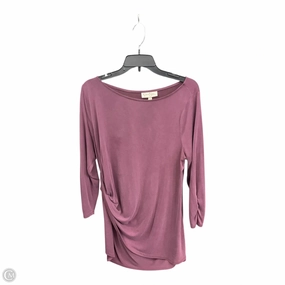 Maternity Top Long Sleeve By Jessica Simpson Maternity, Size: L Contrast Stitching StretchFit Design