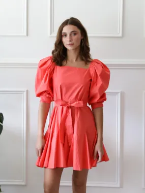 Anais Dress in Melon spring fresh