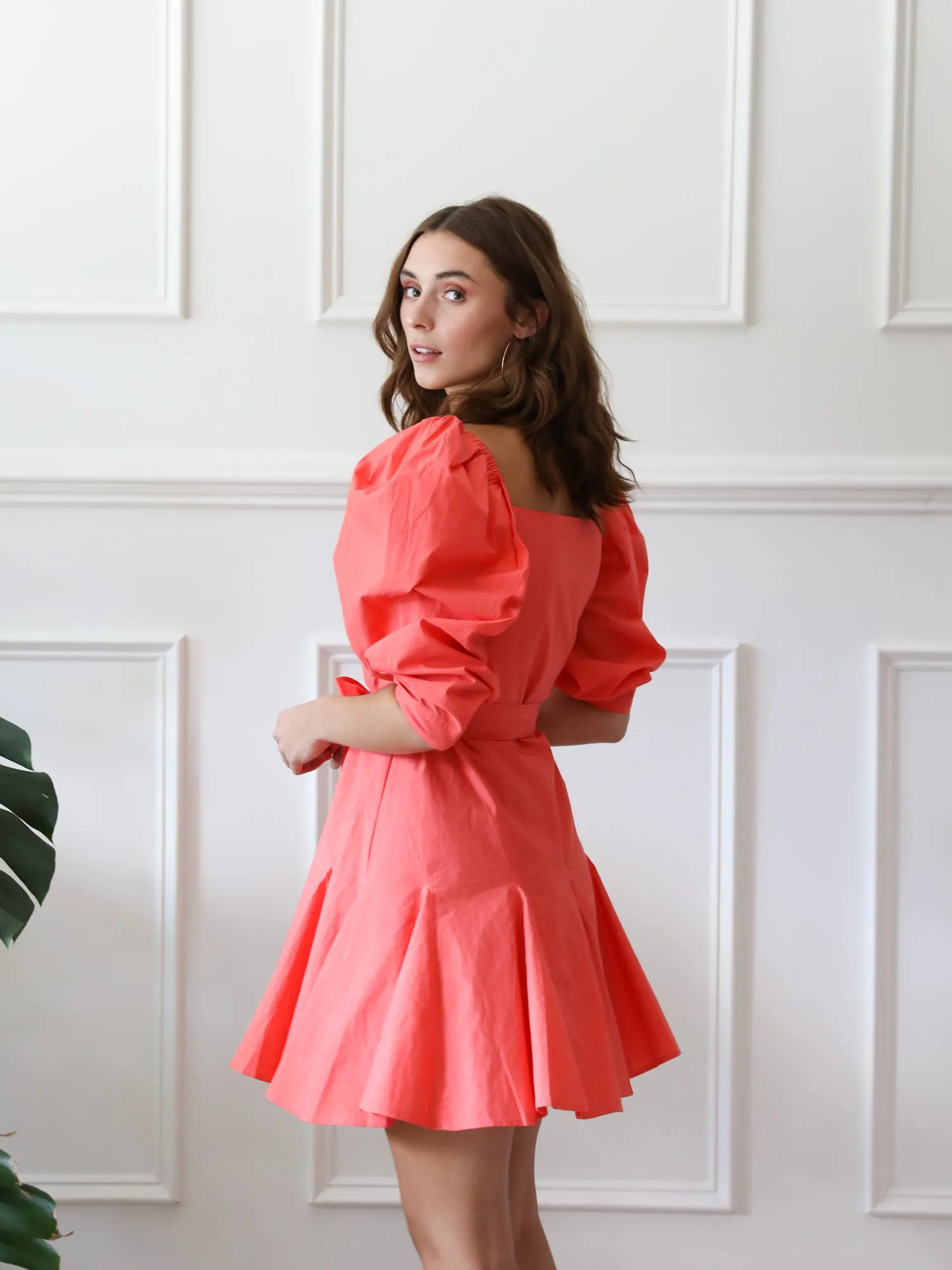 Modern Fit Anais Dress in Melon