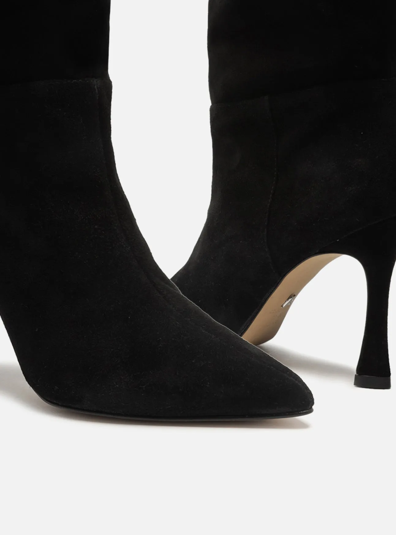 Abrasion Resistant Material Thermal Core City Walking Cleo Leather Stiletto Boot