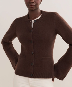 Sleek Comfort Fit Soft Warmth Cooper Cardigan