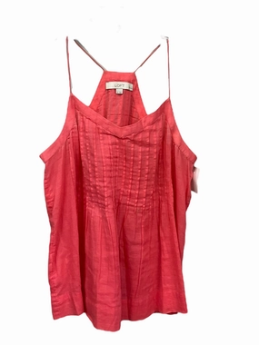 Coral Top Sleeveless Loft, Size S UltraSoft Lining