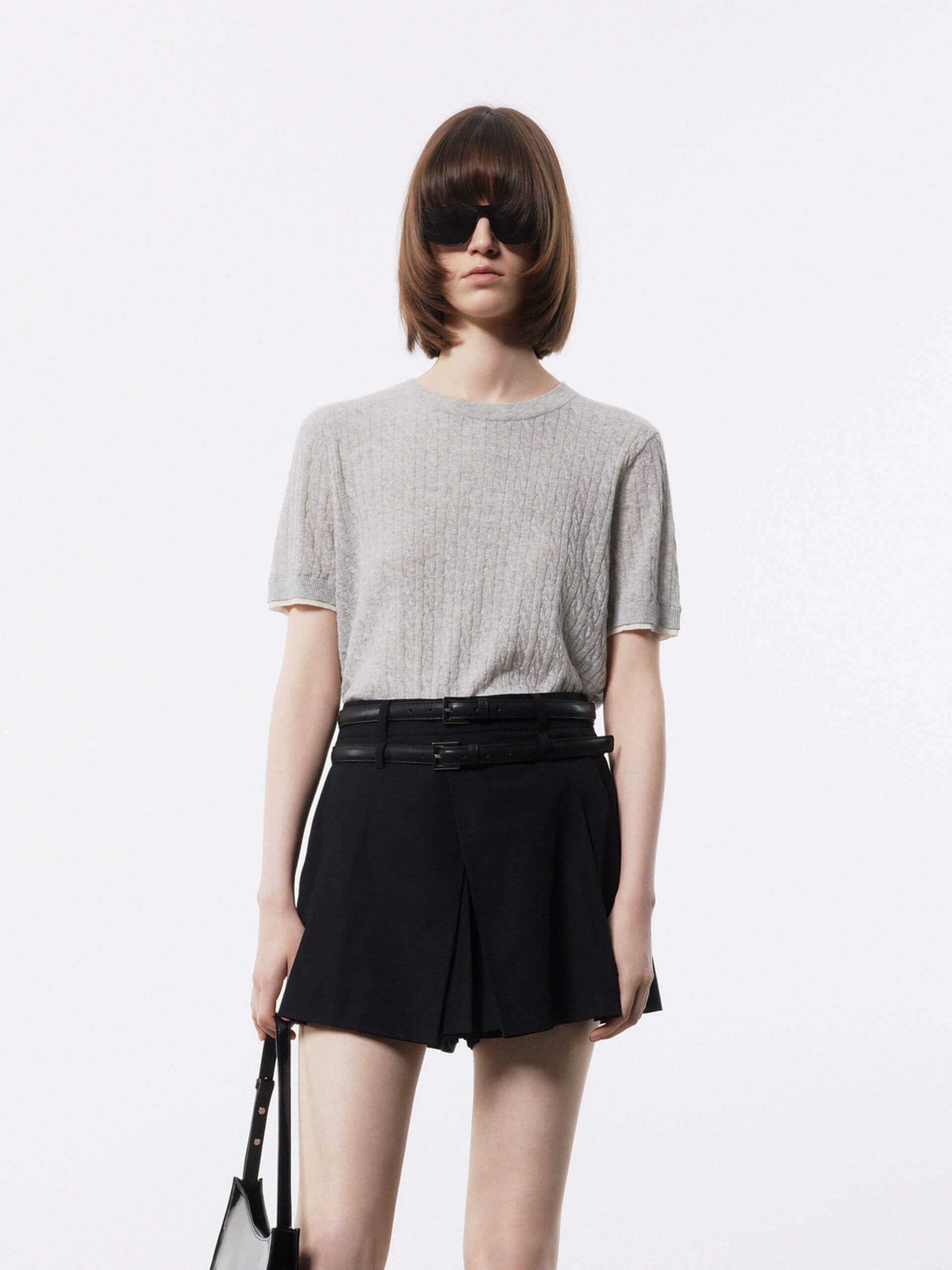 Ultra Lightweight Build Cotton Linen Knit Top