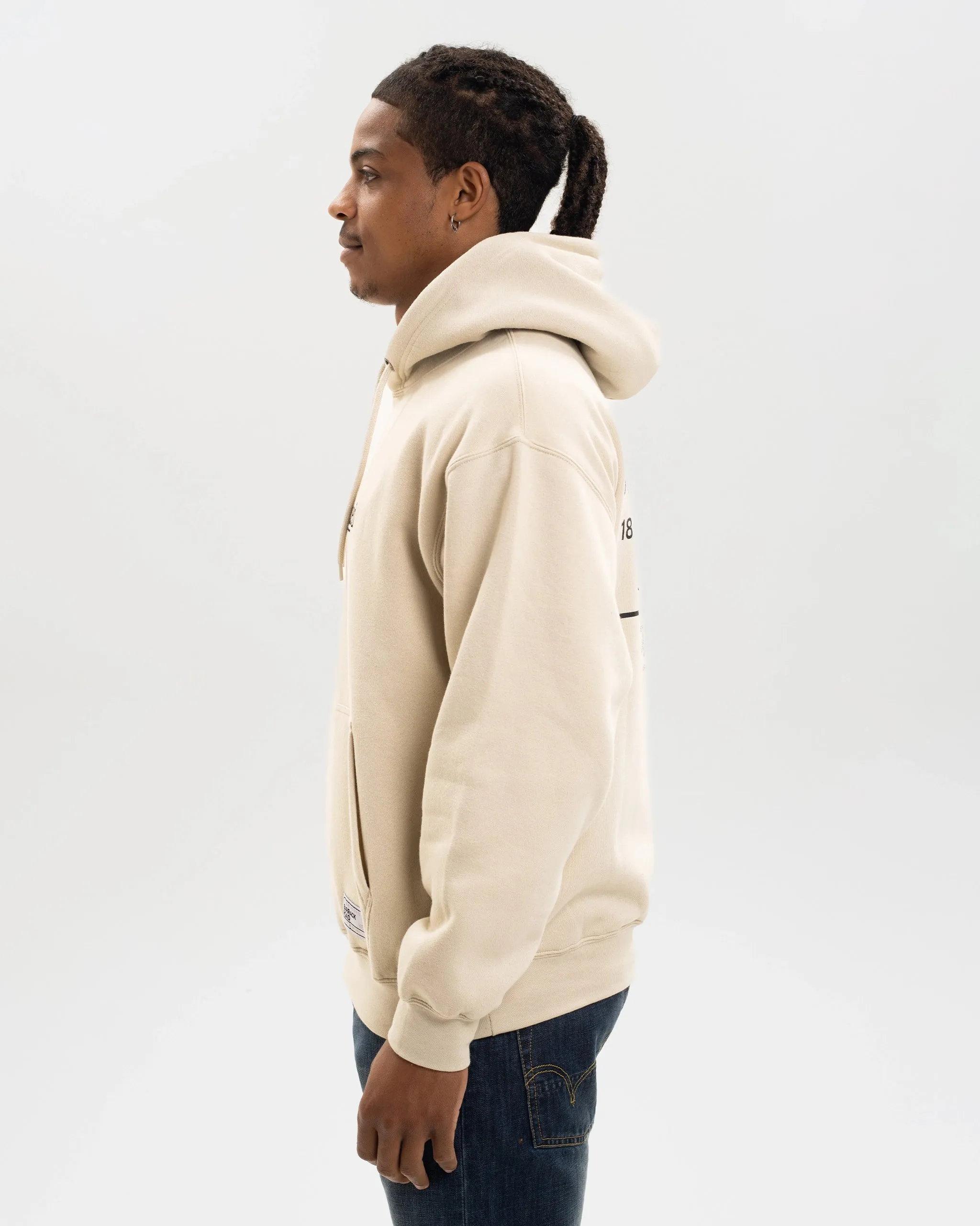Newcastle United St. James' Park Stone Graphic Hoodie Odor Resistant Finish