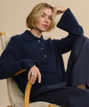 Cashmere Stevie Polo Breathable Stretch Fit
