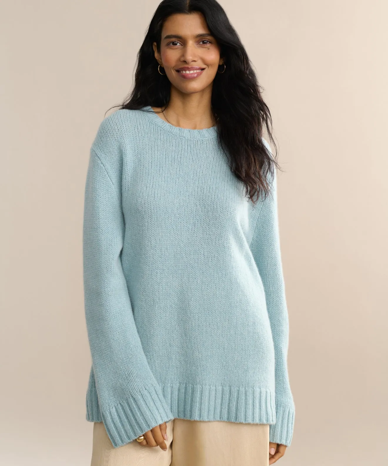 Chic Knit Cashmere Amelia Crewneck