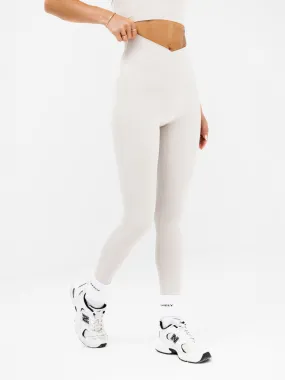Ultimate Crossover Leggings - Ivory Quick Drying Functional Comfort Wear