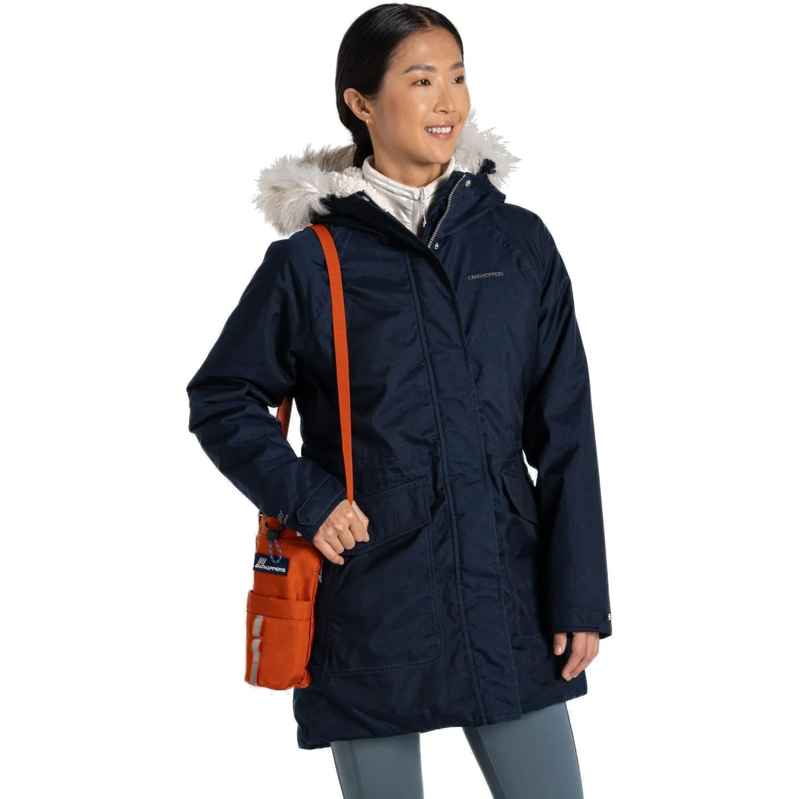 WeatherproofZipper Thermal Insulated Craghoppers Womens Sofia Waterproof Jacket