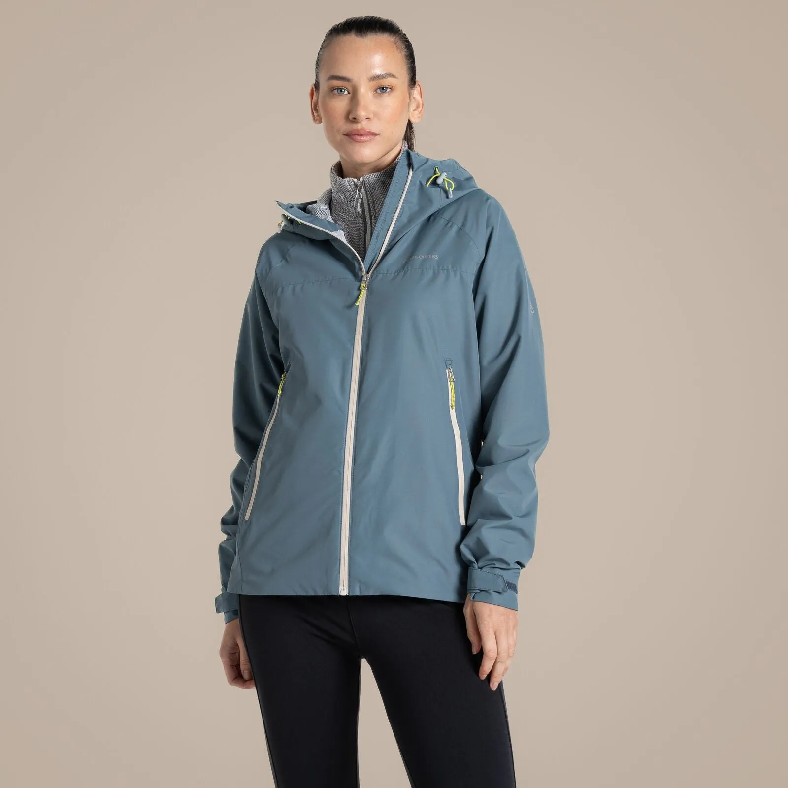 Craghoppers Womens Vanth Breathable Waterproof Jacket FullCoverageHood