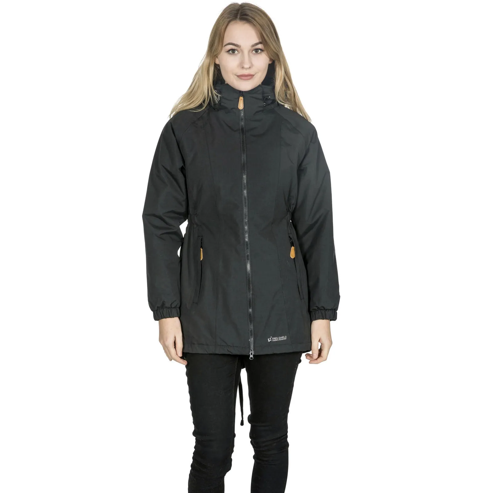 Trespass Womens Celebrity Fleece Lined Parka Jacket snag resistant Weatherproof Seams