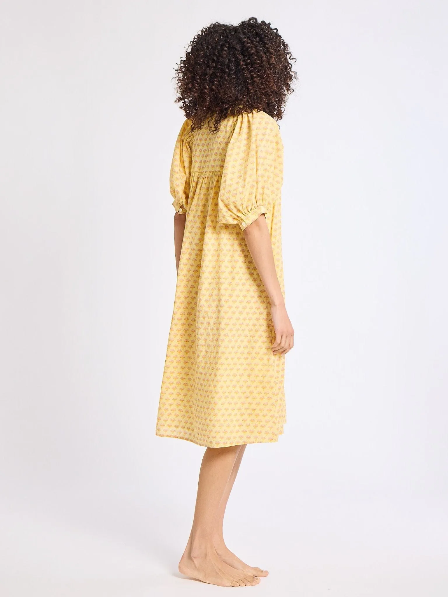 Euro Touch Saffron Dress in Buttercup
