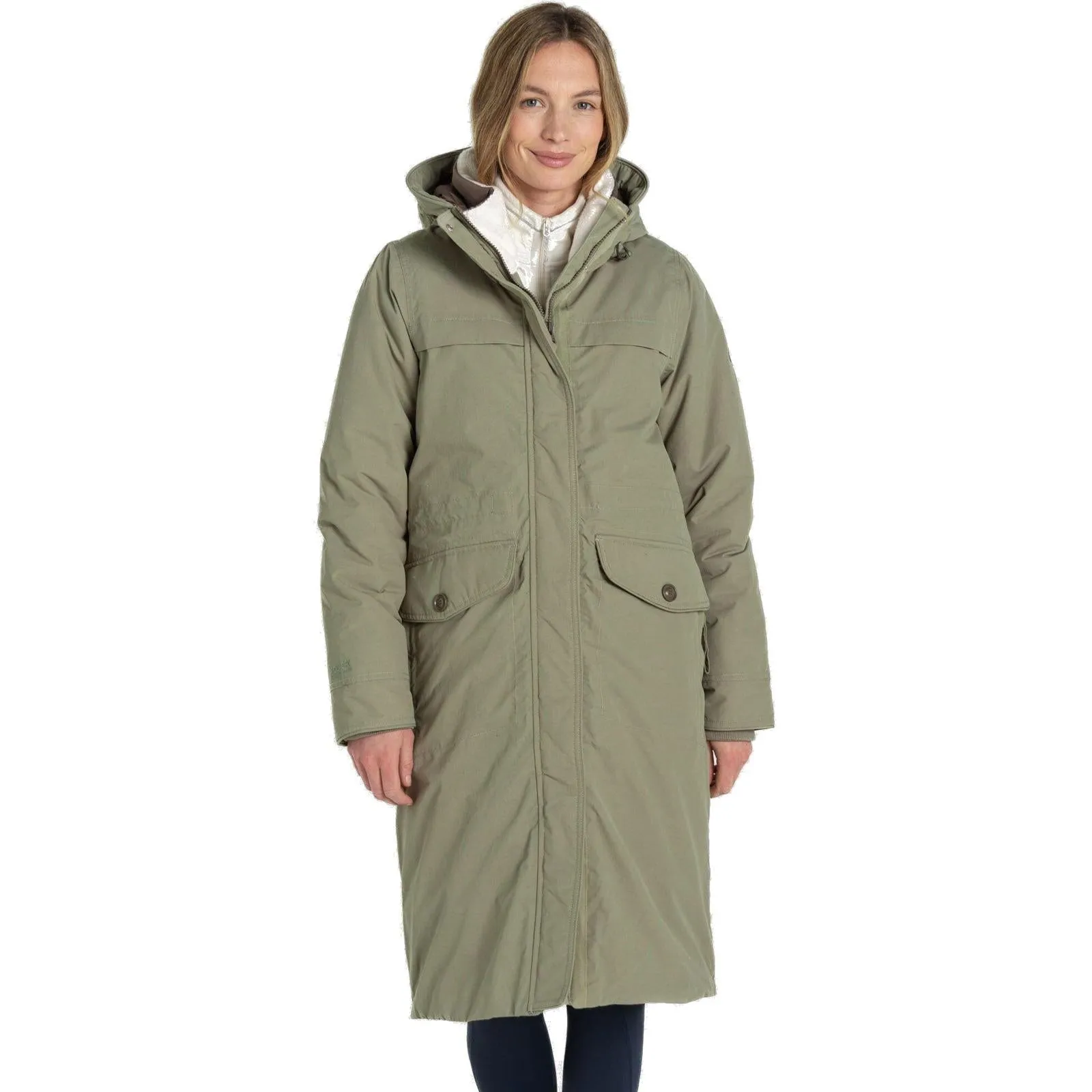 Craghoppers Womens Tyndal Waterproof Hooded Jacket Lightweight Insulation Technology