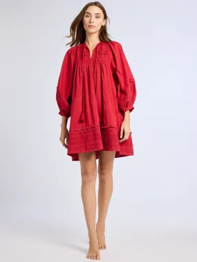 Daisy Dress in Cherry Lace Clean Outfit Relaxed Fit