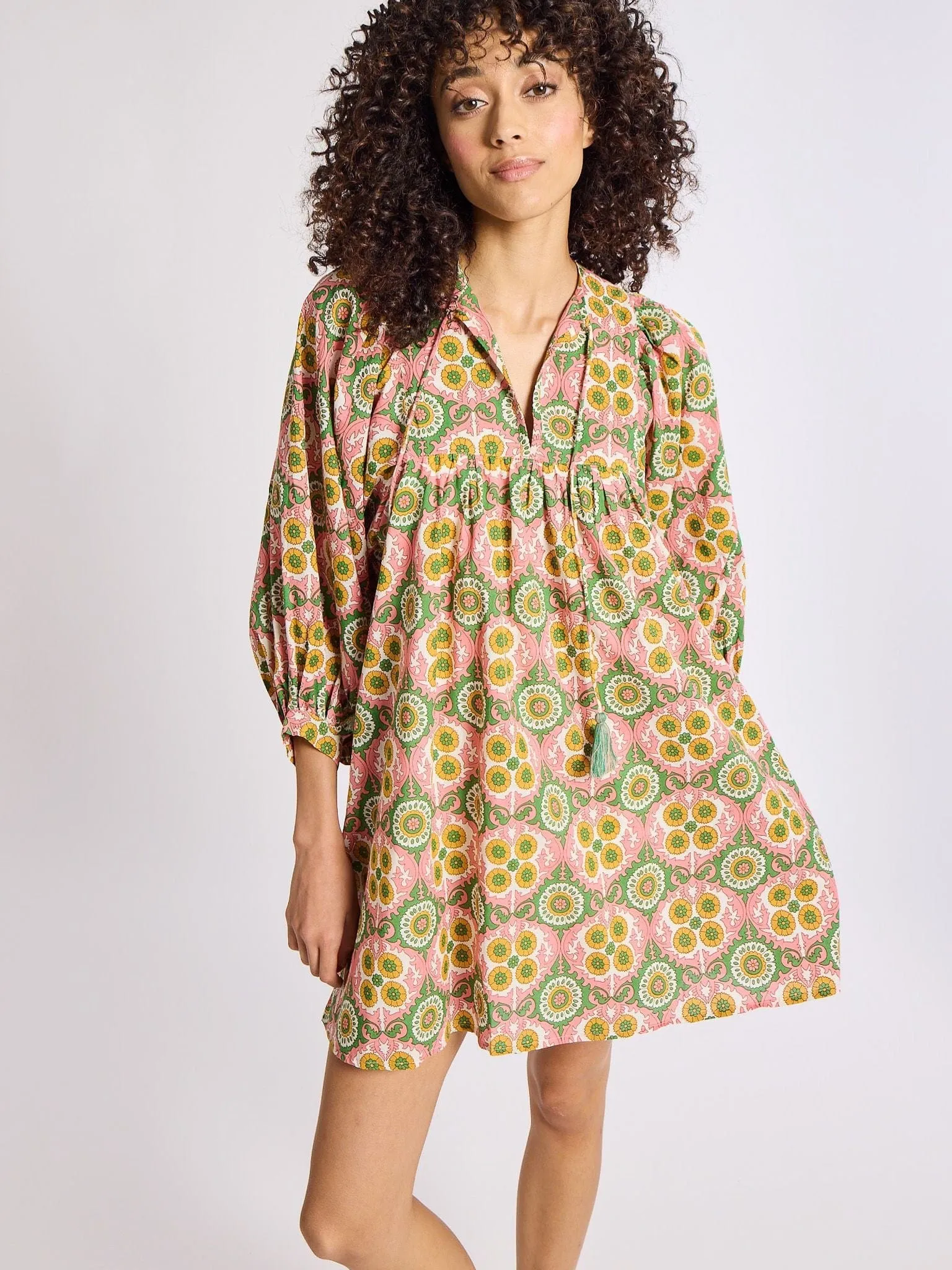 Daisy Dress in Yucatan Daily Casual Sleeve Light