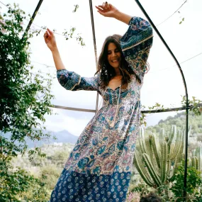 Cruise-Wear Front-Pocket Marmont Gown