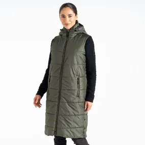 Dare 2B Womens Distinguish Longline Gilet Snag Free Fabric Non Irritating Lining