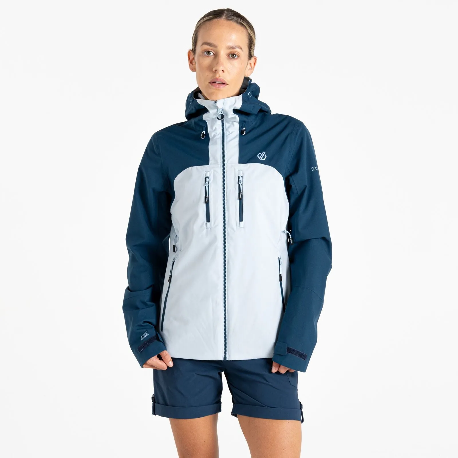 Dare 2b Womens Diverging Waterproof Jacket Windproof Closure