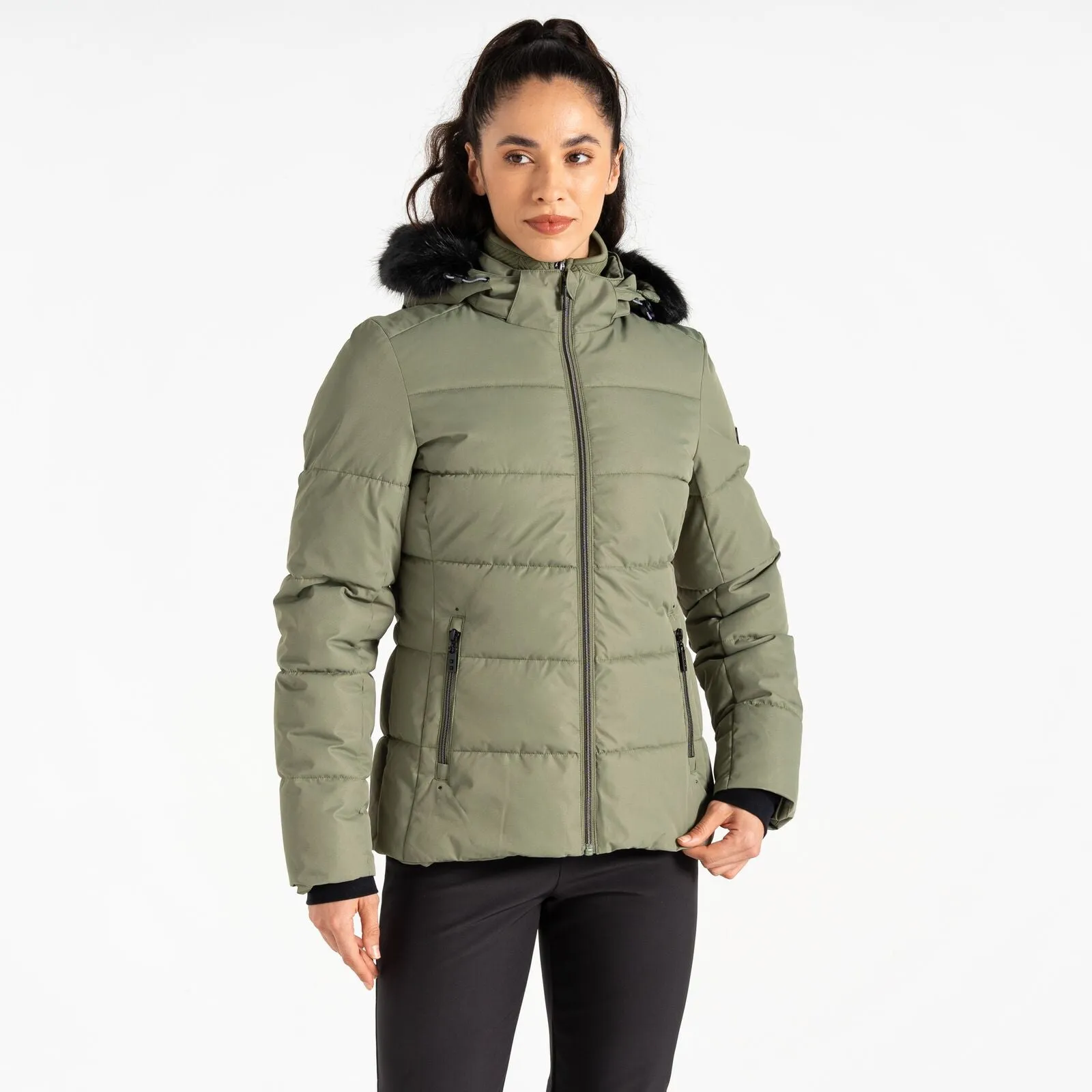 Dare 2B Womens Glamorize V X Swarovski Ski Jacket Clean Silhouette