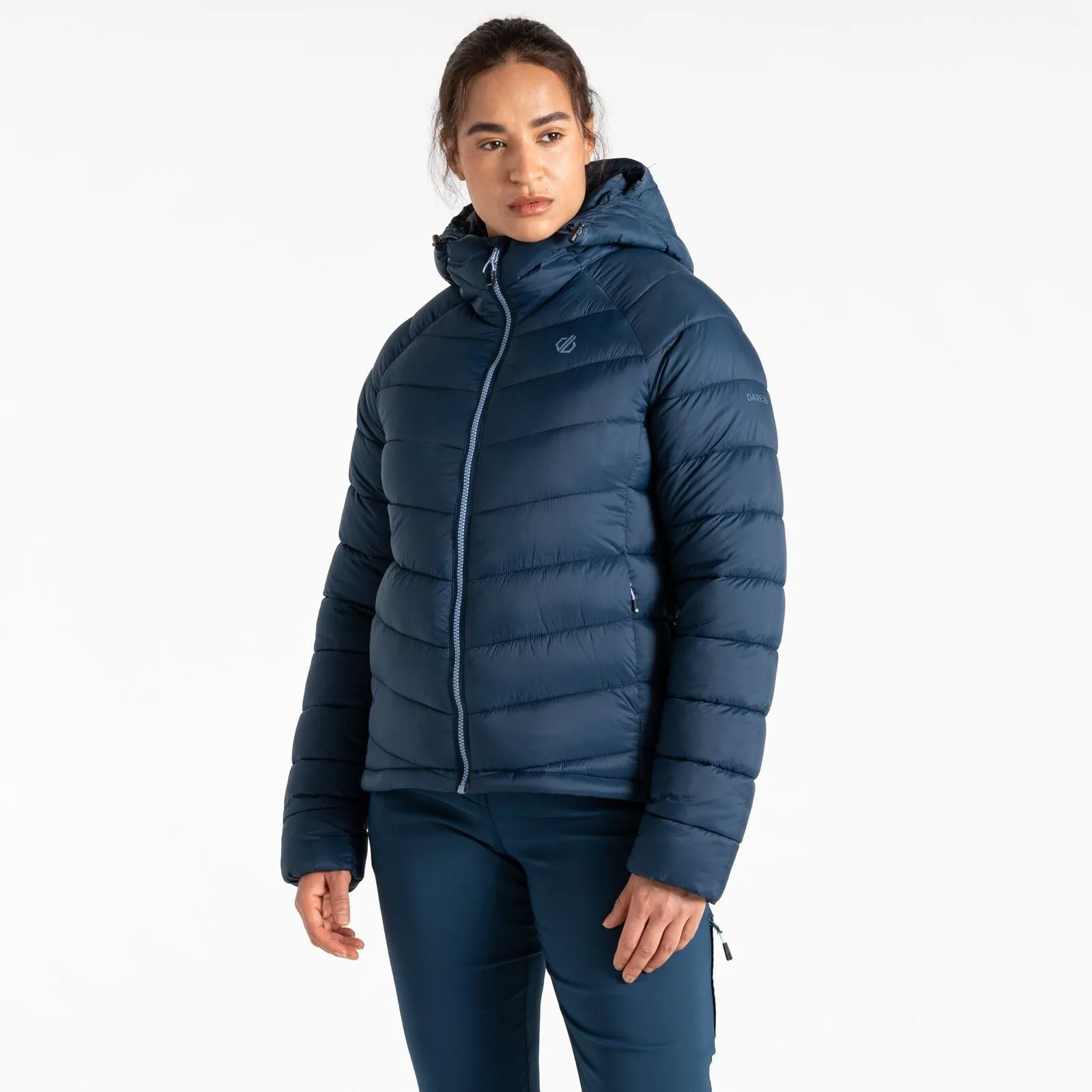 Dare 2B Womens Torrek Mountain Baffle Padded Jacket Adjustable Fit Design Lightweight Insulation Technology