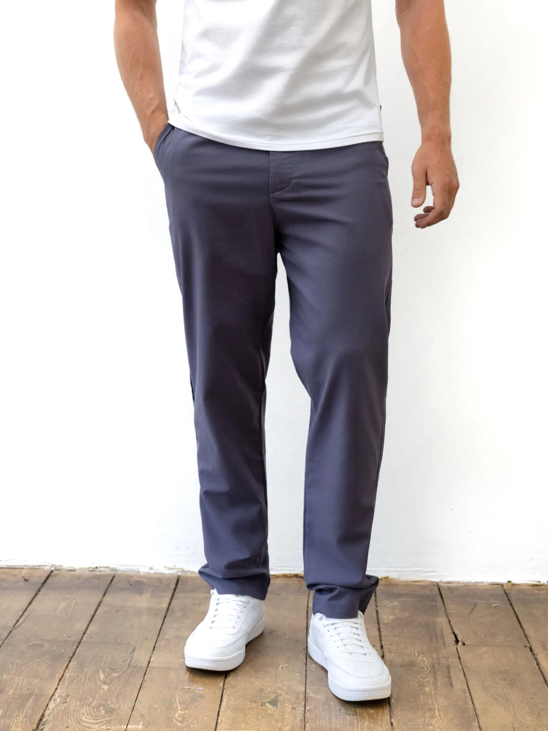 Comfortable fit Alston Trousers - Blue