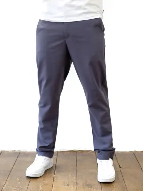 No Hassle Fit Alston Trousers - Blue
