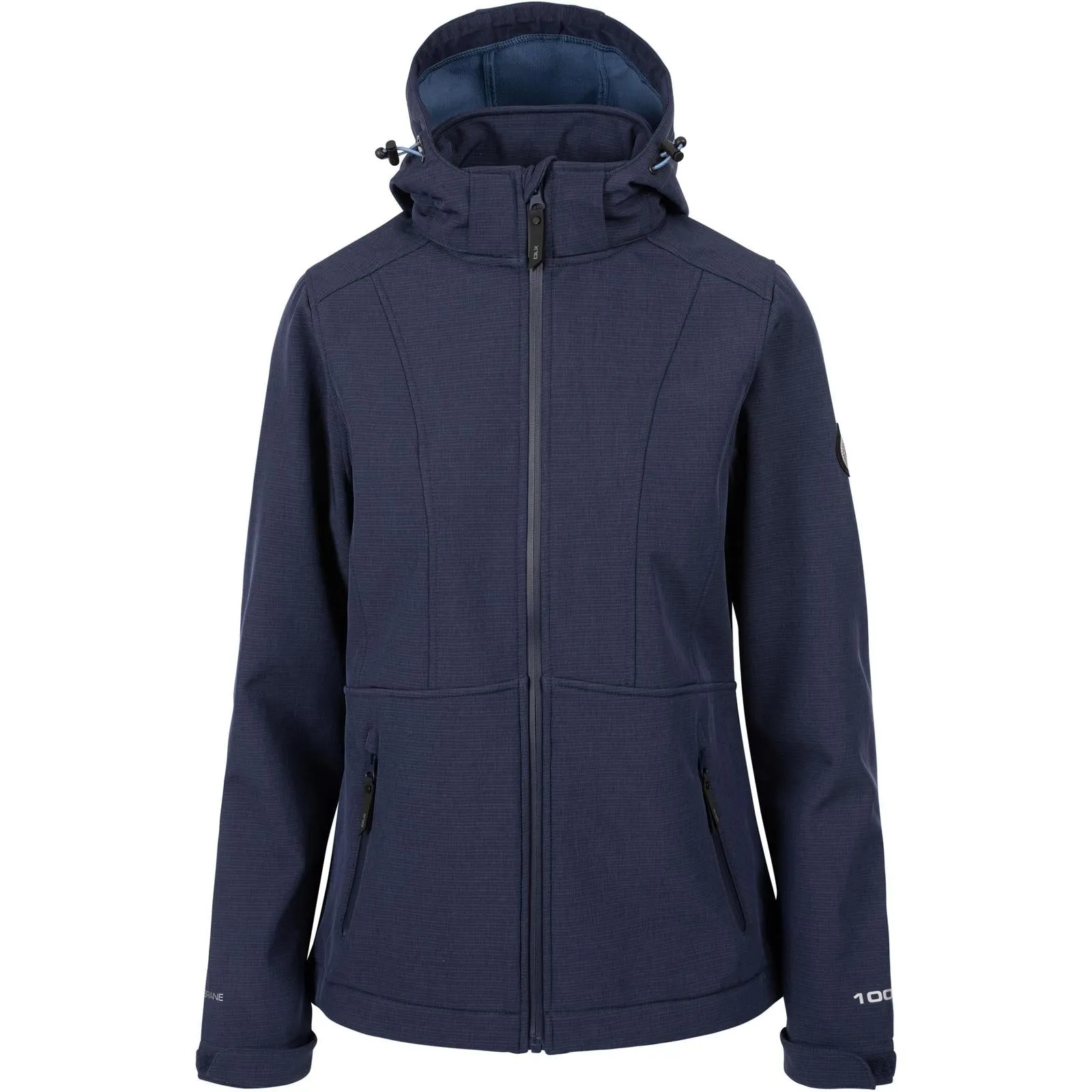 DLX Womens Christine Waterproof Softshell Jacket Microfiber Shell Draft Block