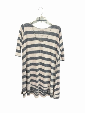 DoubleLayered Collar Top Long Sleeve By Free People  Size: S