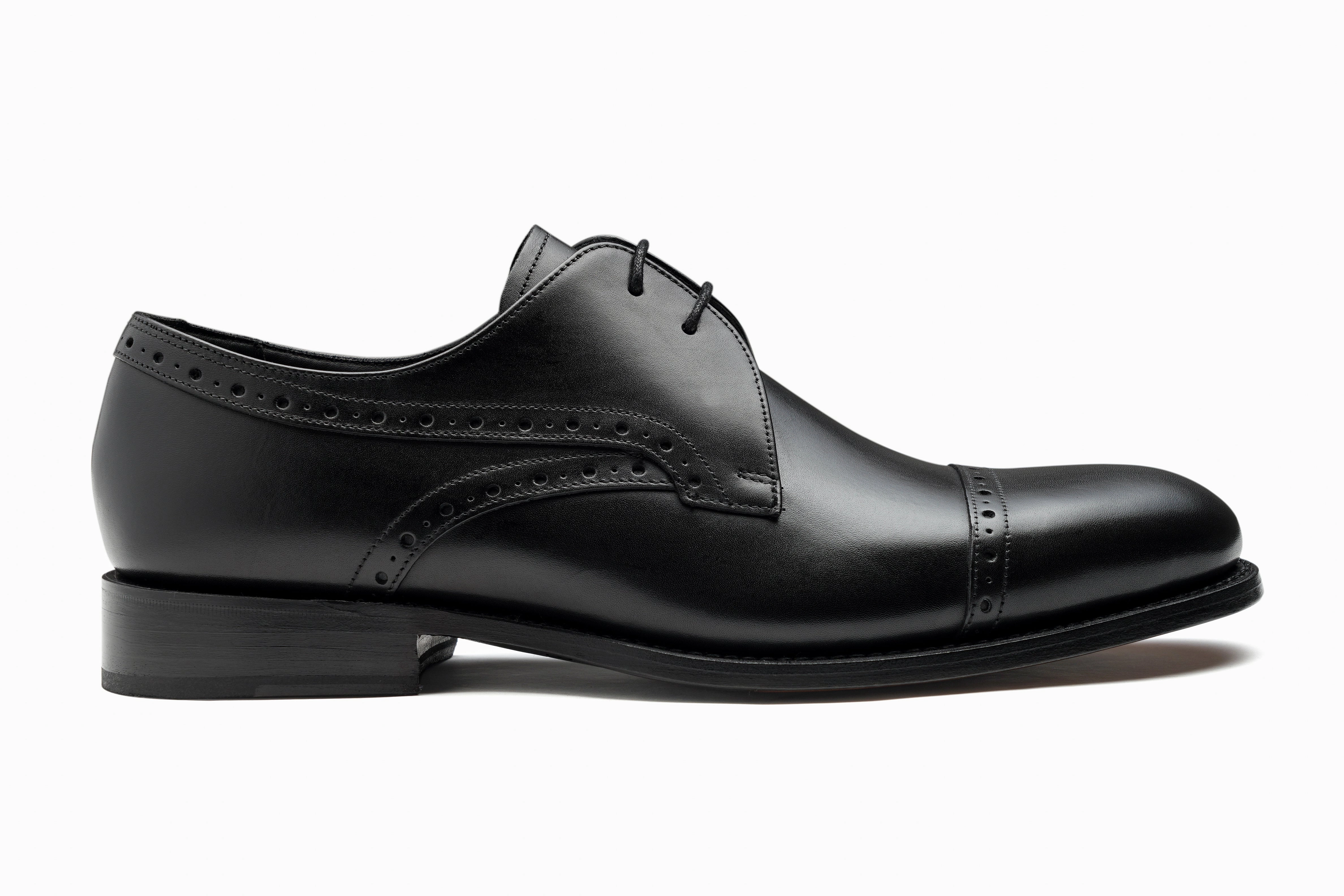 Quick Office Style Lightweight Build Client Meeting Ealing - Black Calf