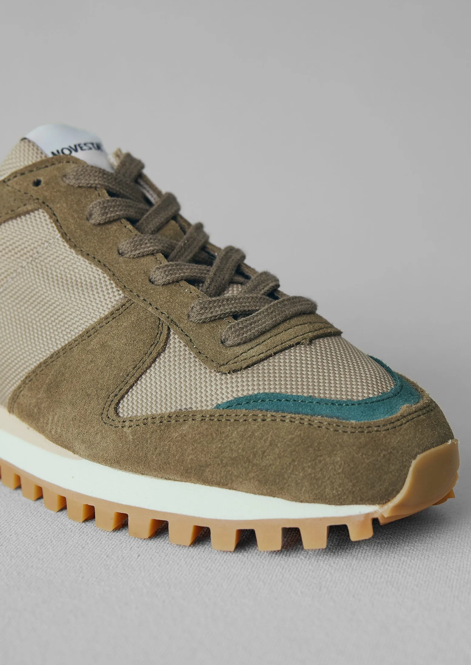 Rubber Traction Home Style Novesta Marathon Trail Sneakers | Pine