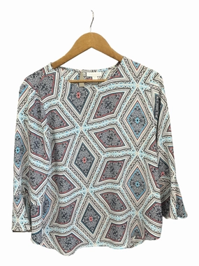 ConvertibleCollar Blouse Long Sleeve By Max Studio  Size: S