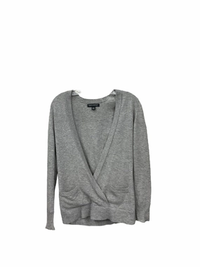 Relaxed Tee Sweater By Banana Republic In Grey, Size: S