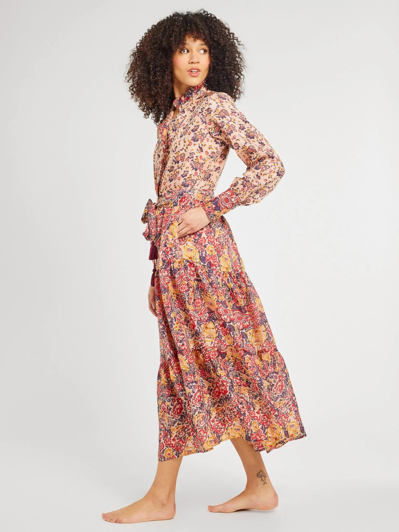 Valentina Dress in Toulouse Soft Presence Autumn Ready