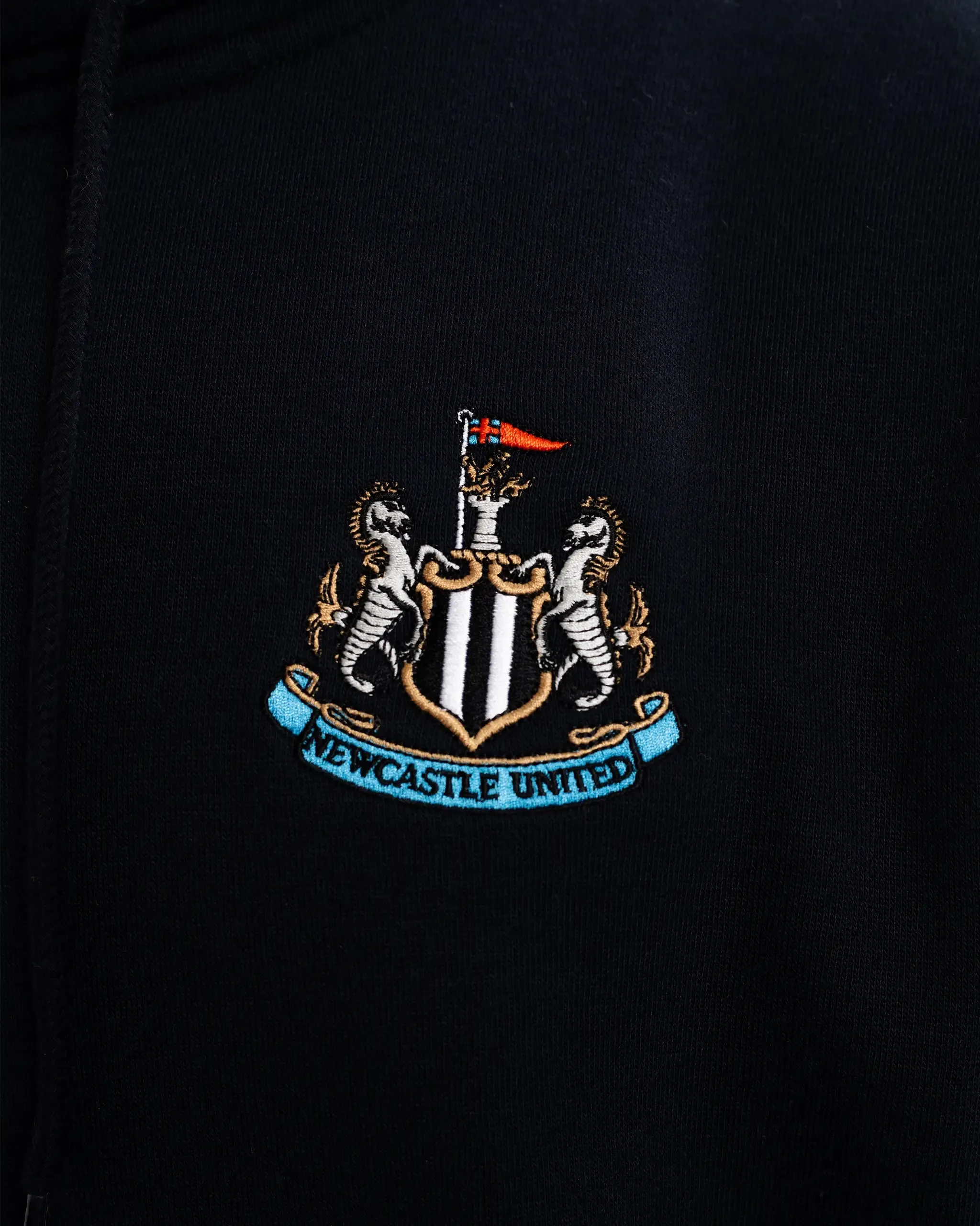 Moisture Wicking Fabric Newcastle United Men's Essentials Range Navy Hoodie