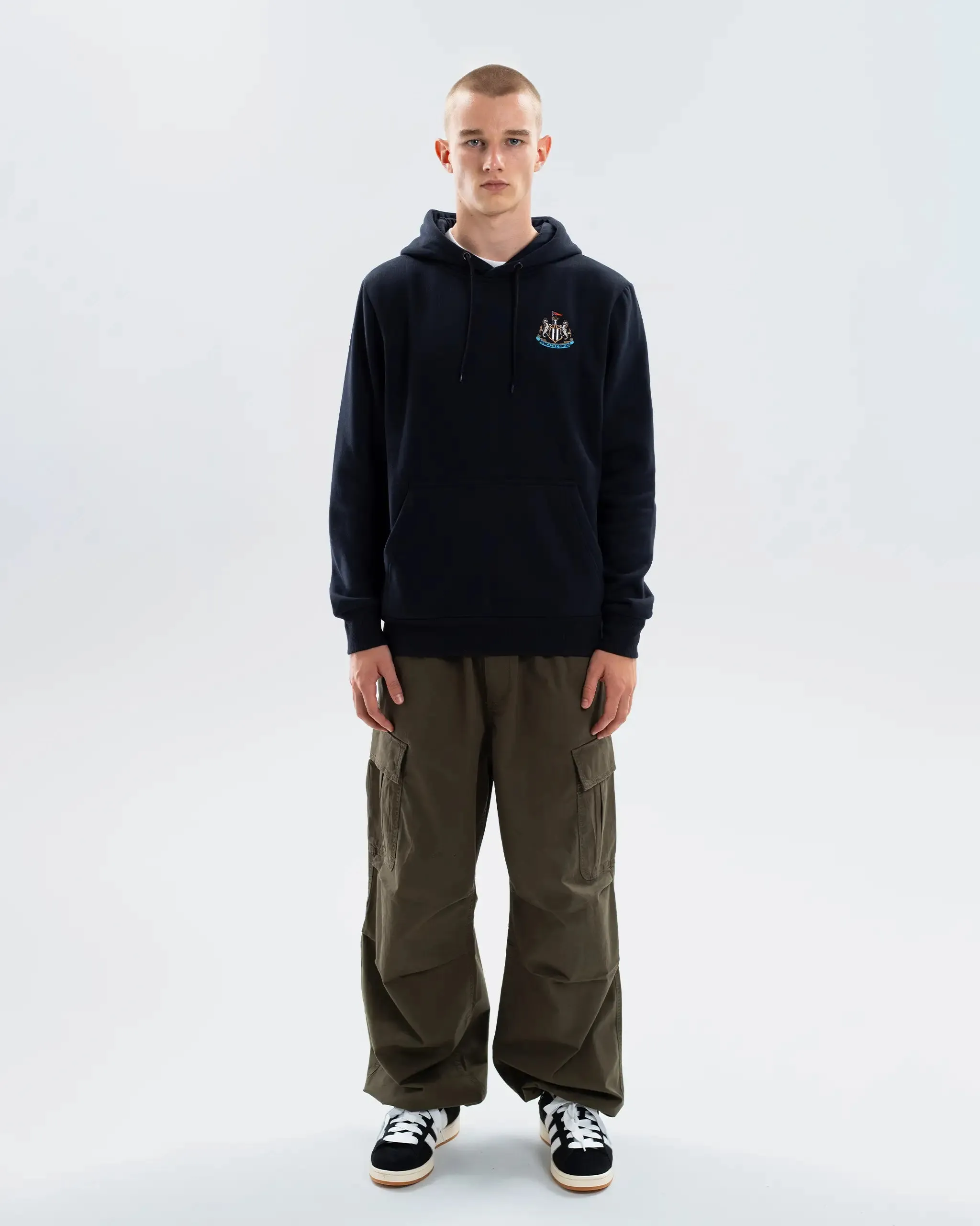 Comfy chic Breathable Core Newcastle United Men's Essentials Range Navy Hoodie